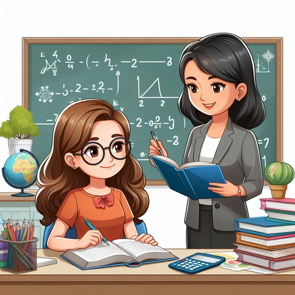 student and teacher